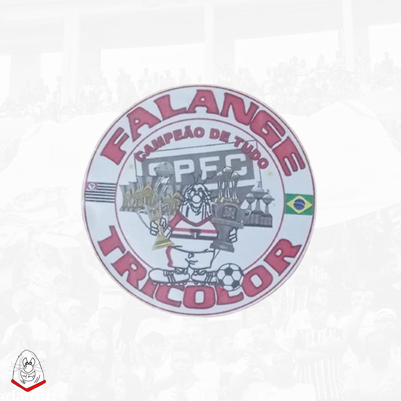 Adesivo Campeão de Tudo