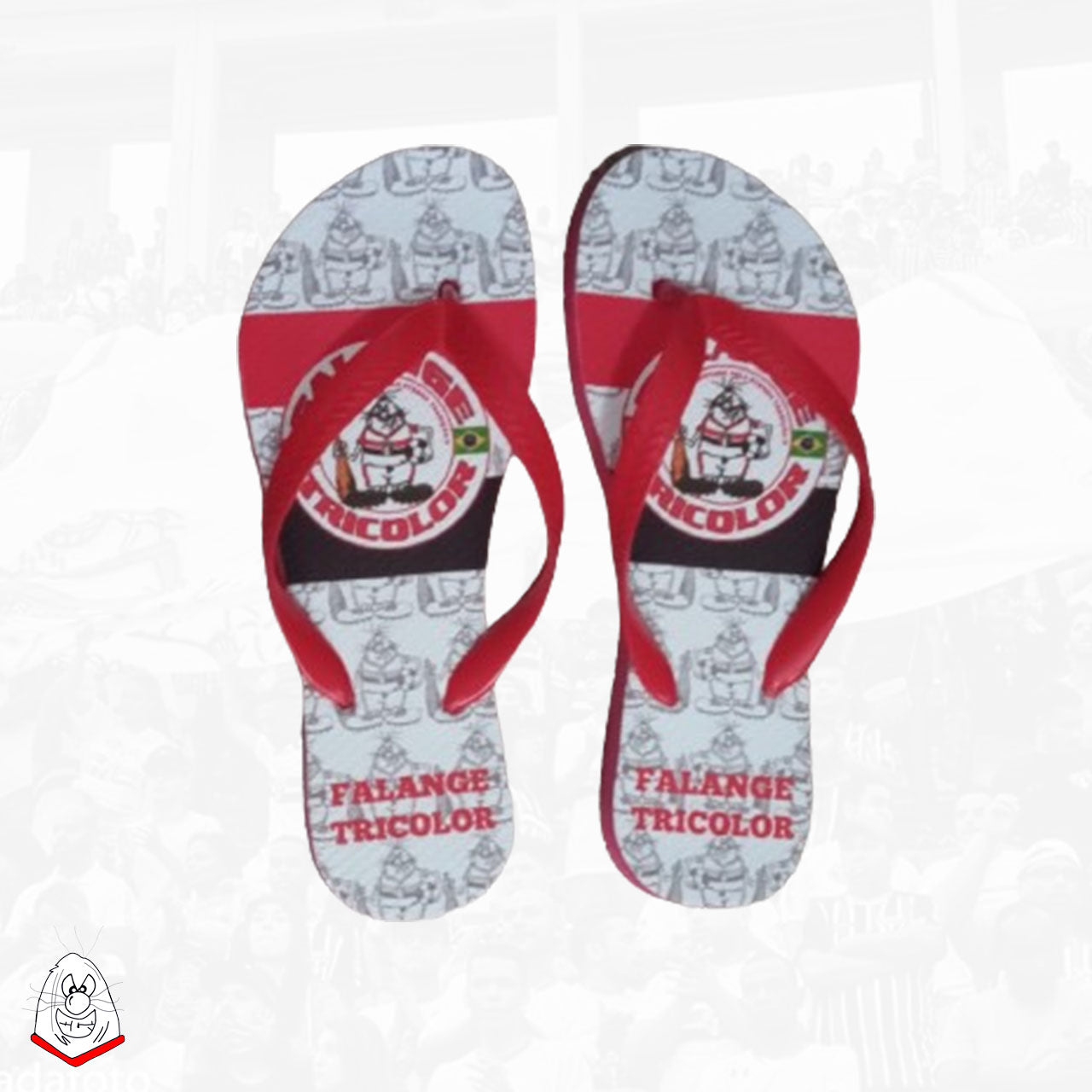 Chinelo Falange Tricolor