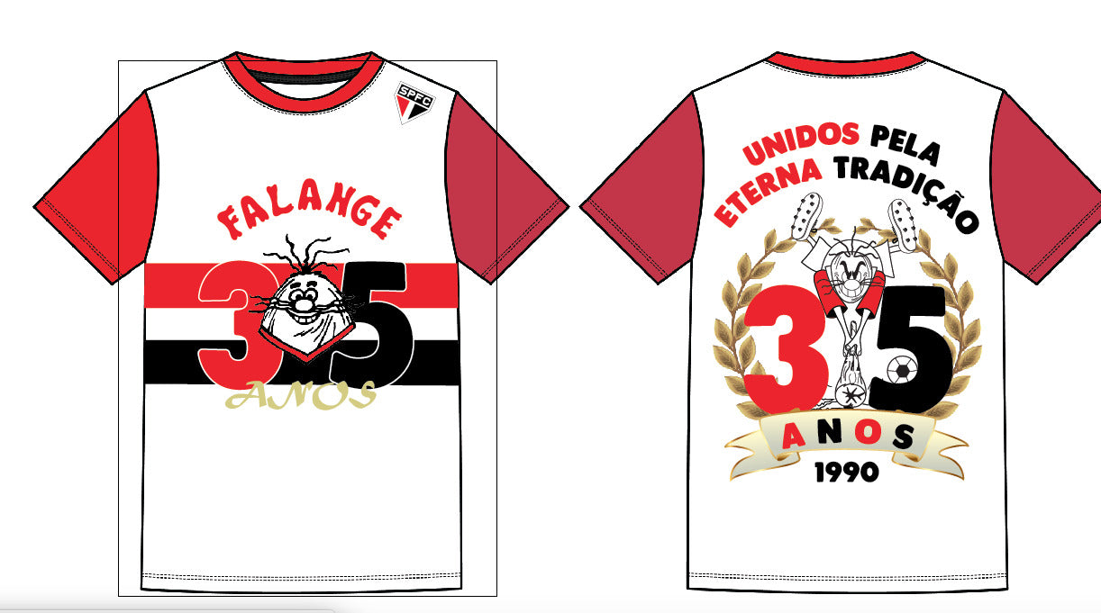 Convite Festa de 35 Anos - Unidos pela eterna Tradição