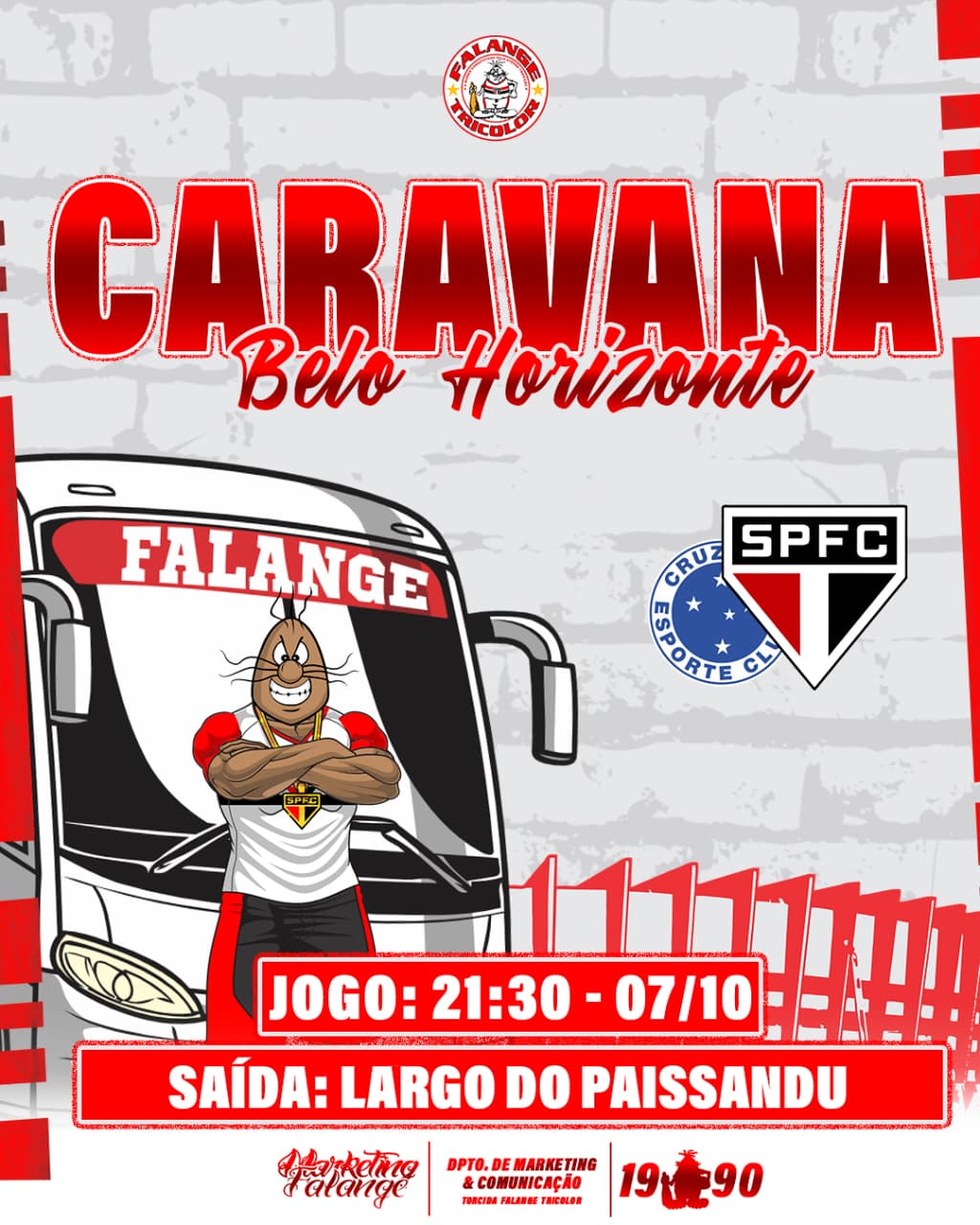 Caravana São Paulo x Cruzeiro